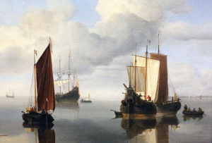 800px-w_van_de_velde_calm_-_fishing_boats_under_sail_1655-60_wallace_collection